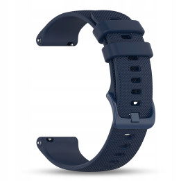 PASEK SILICON UNIWERSALNY 18MM BLUE