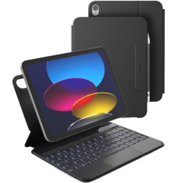 ETUI IPAD 10,9 10GEN A16+KLAWIATURA BLACK