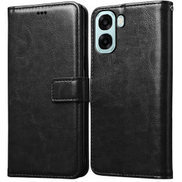 FLIP BOOK NEXERI OPPO A6X BLACK