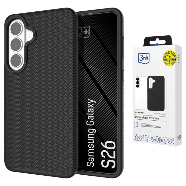 CASE 3MK FORTIS MAGSAFE SAM GALAXY S26 BLACK