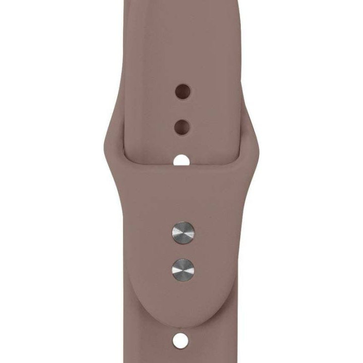 PASEK SILICON APPL WATCH 44 45 46 49 CHOCOLATE