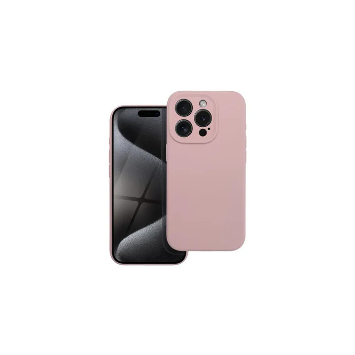 CASE SILICON IPHONE 16 JASNY PINK