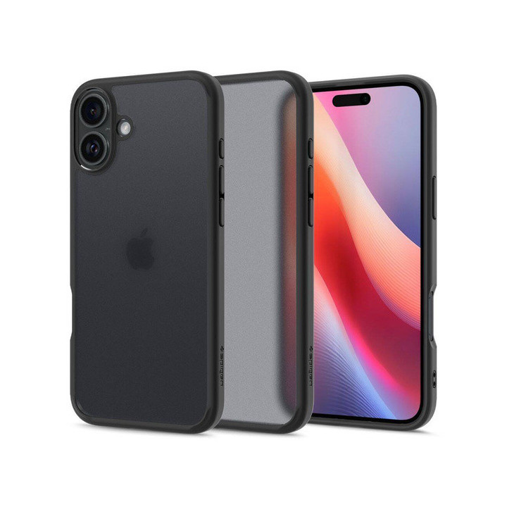 SPIGEN ULTRA HYBRID IPHONE 16 FOREST BLACK