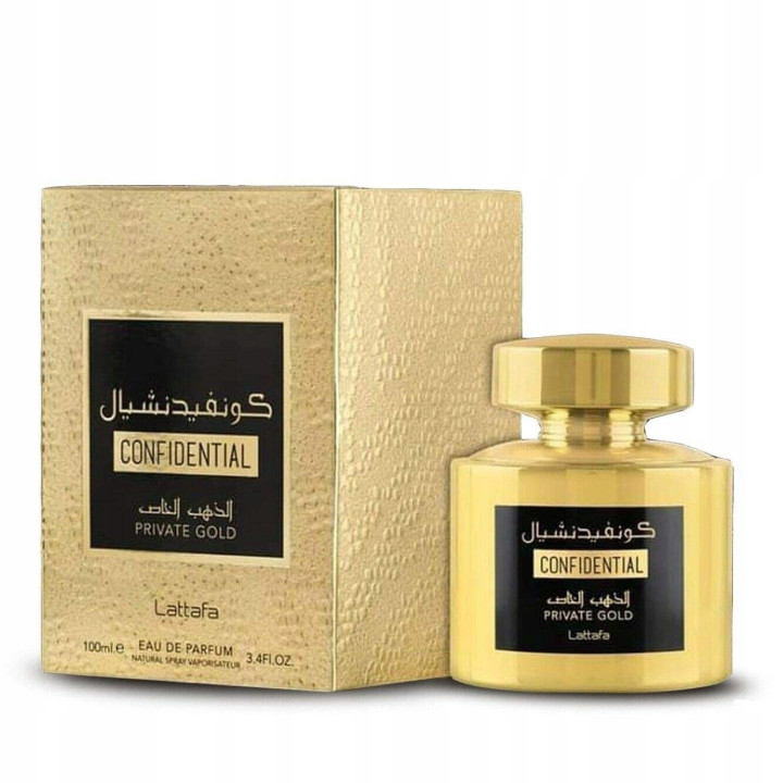 PERFUMY LATTAFA CONFIDENTIAL PRIVATE GOLD 100ML