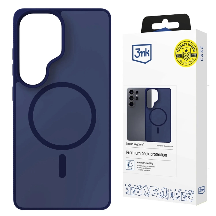 3MK SMOKE MAGCASE SAM GALAXY S26 ULTRA BLUE