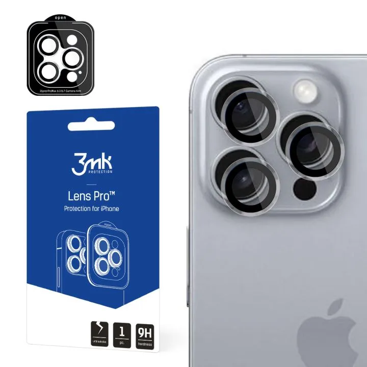 3MK LENS PRO APARAT IPHONE 16 PRO 16 PRO MAX CLEAR