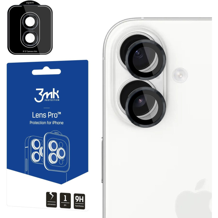 3MK LENS PRO APARAT IPHONE 17 BLACK