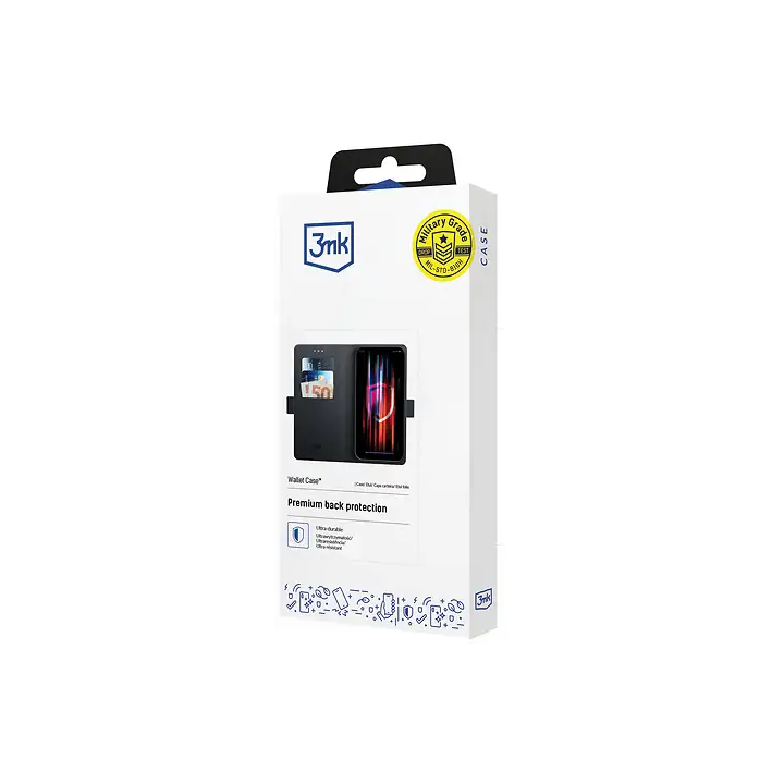 FLIP WALLET TECH 3MK SAM GALAXY S26 BLACK