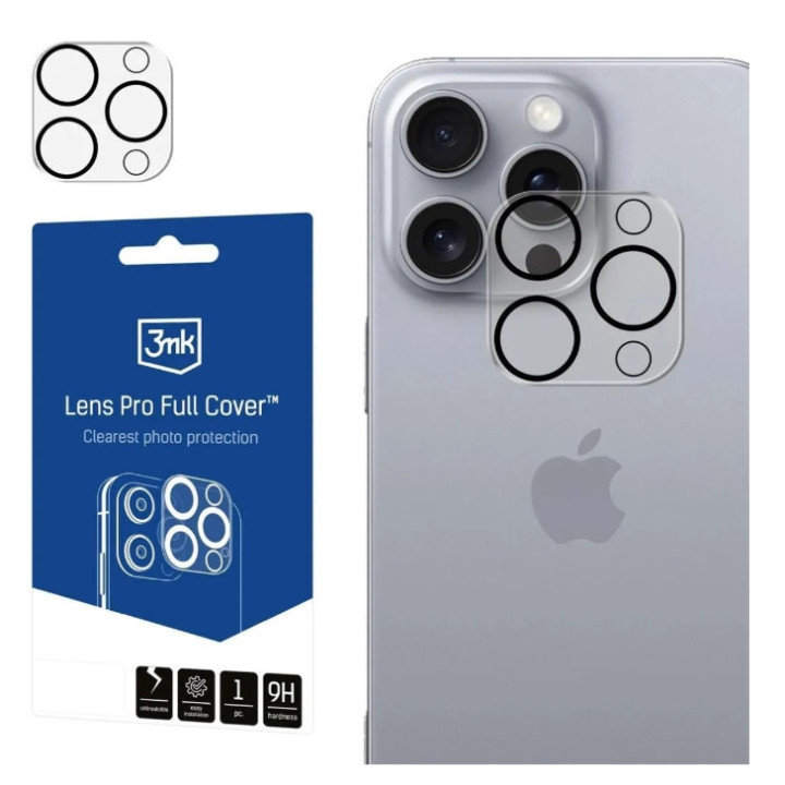 3MK LENS PRO FULL COVER IPHONE 16 PRO 16 PRO MAX