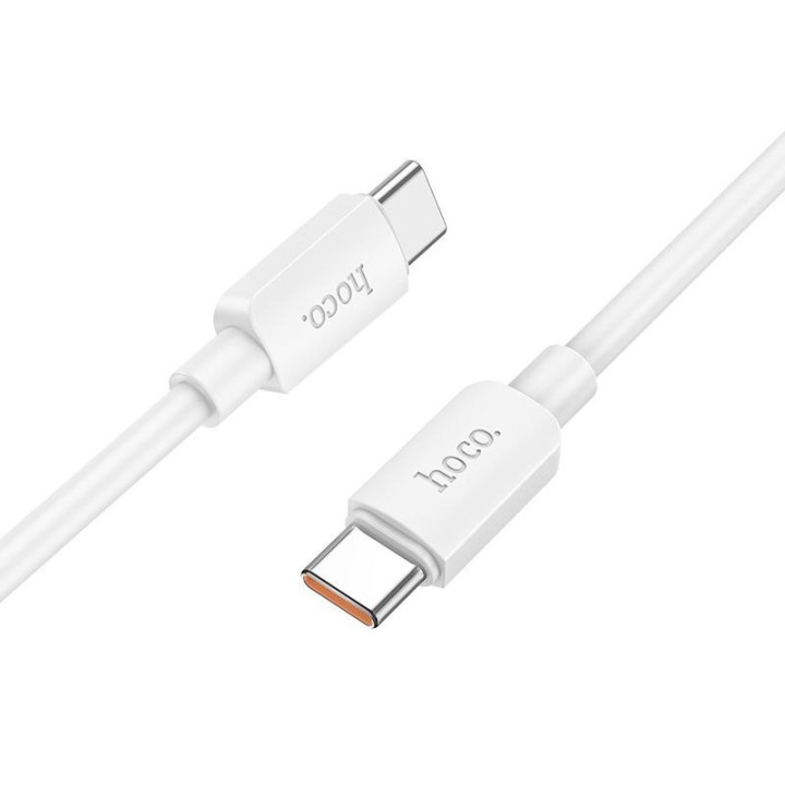 KABEL HOCO SENDEM TYP-C 100W 6A 1M WHITE