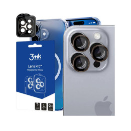 3MK LENS PRO APARAT IPHONE 16 PRO I PRO MAX ROSE
