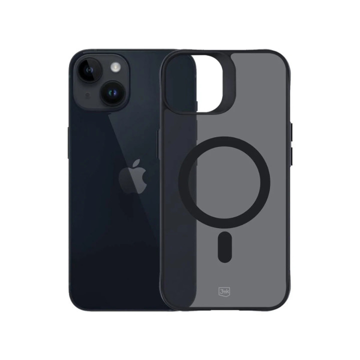 3MK SMOKE MAGSAFE CASE IPHONE 13 14 BLACK