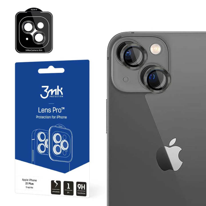 3MK LENS PRO APARAT IPHONE 15 GRAY
