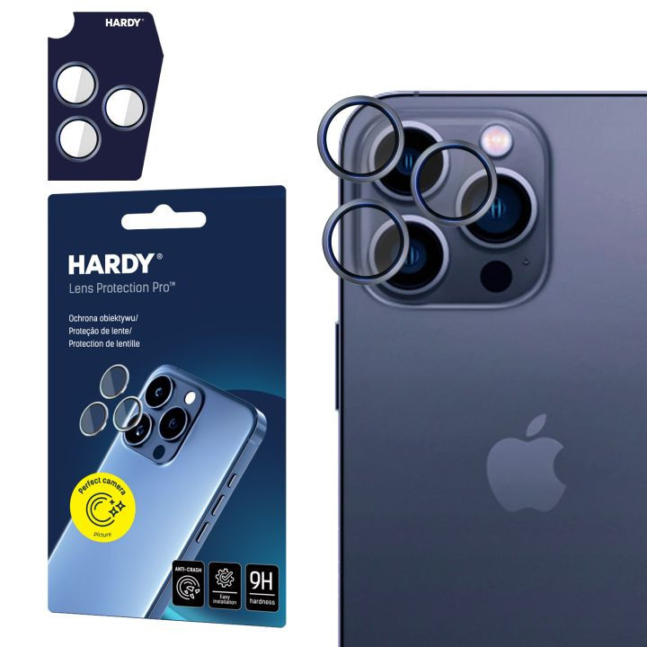 3MK LENS PRO APARAT IPHONE 15 PRO MAX BLUE