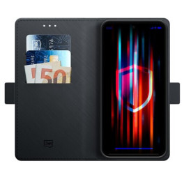 FLIP TECH 3MK WALLET XIAOMI REDMI 15C BLACK