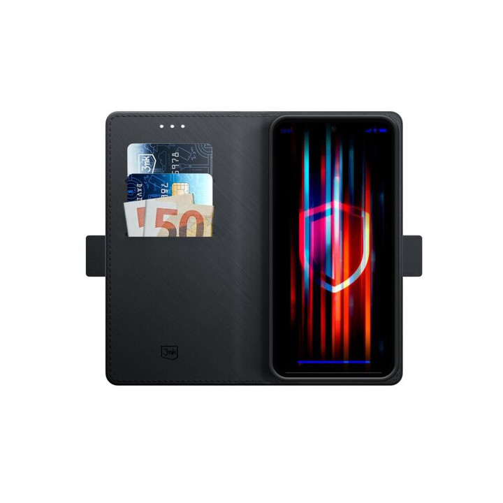 FLIP TECH 3MK WALLET XIAOMI REDMI 15C BLACK