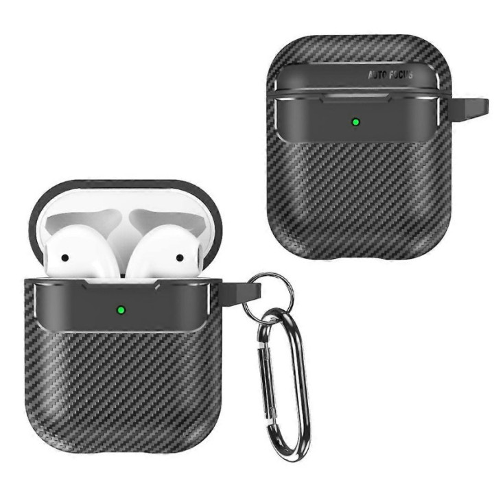 CASE CARBON ENVIRO AIRPODS 1 2 BLACK