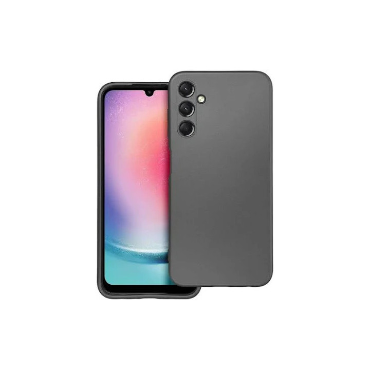 CASE METALIC SAM GALAXY S24 FE GRAY