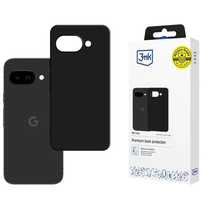 3MK MATT CASE GOOGLE PIXEL 10A BLACK