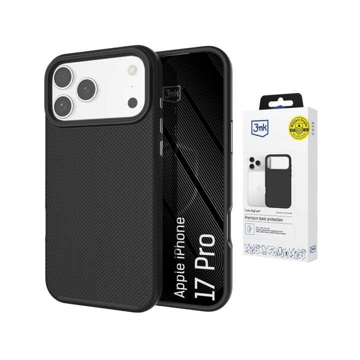 CASE 3MK FORTIS MAGSAFE IPHONE 17 PRO BLACK