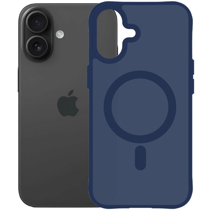 CASE 3MK SMOKE MAGSAFE IPHONE 16 BLUE