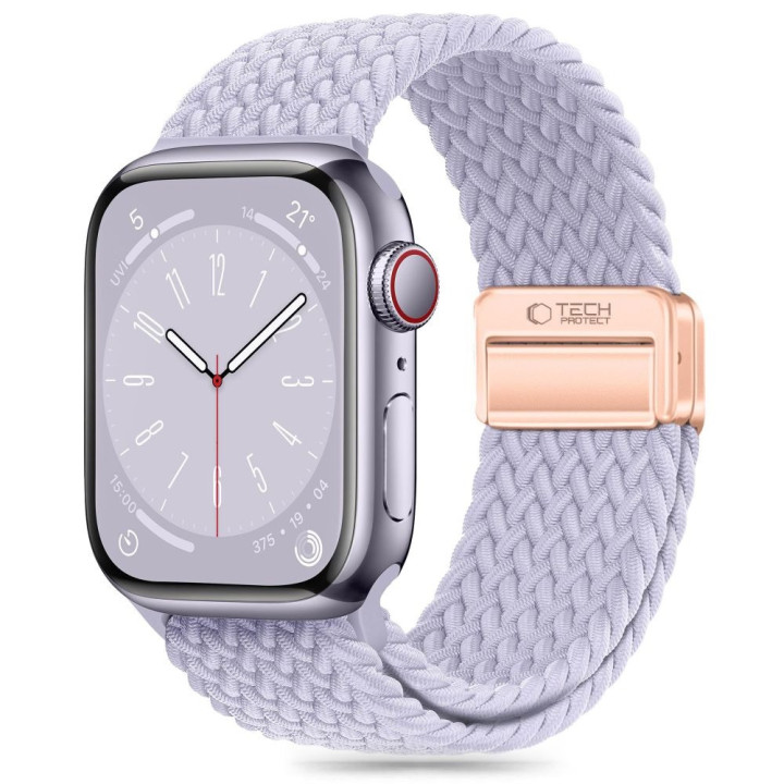 PASEK TECH NYLONMAG APPLE WATCH 42 44 45 49 PURPLE