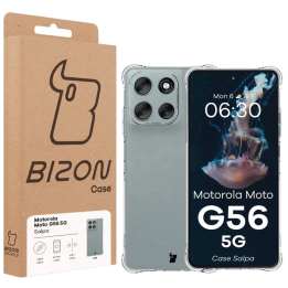 CASE BIZON SALPA MOTO G56 CLEAR
