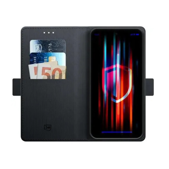 FLIP WALLET 3MK TECH SAM GALAXY S26 PLUS BLACK