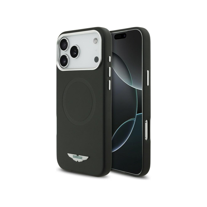 CASE ASTON MARTIN MAGSAFE IPHONE 17 PRO MAX BLACK