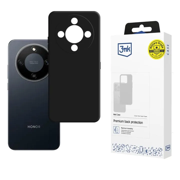 3MK MATT CASE HONOR MAGIC 8 LITE BLACK 