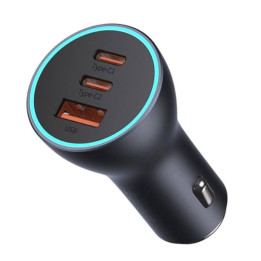KOSTKA ŁAD SAMOCH BASEUS 65W 2XUSB-C+USB-A