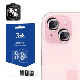 3MK LENS PRO APARAT IPHONE 15 PINK