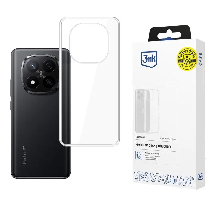 3MK CLEAR CASE XIAOMI REDMI NOTE 15 PRO PLUS 5G