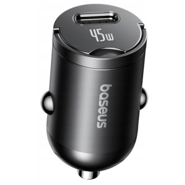 KOSTKA ŁAD SAMOCH BASEUS USB-C 45W BLACK