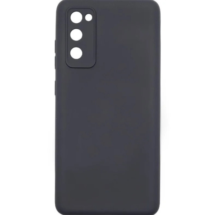 CASE SILICONE SAM GALAXY S20 FE BLACK