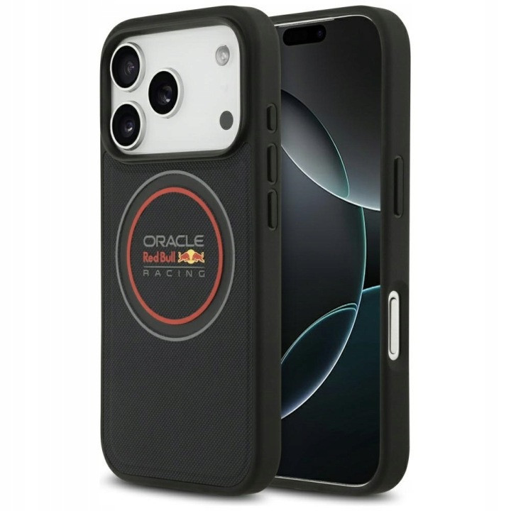 RED BULL MESHED LOGO AND RING IPHONE 17 PRO MAX BL