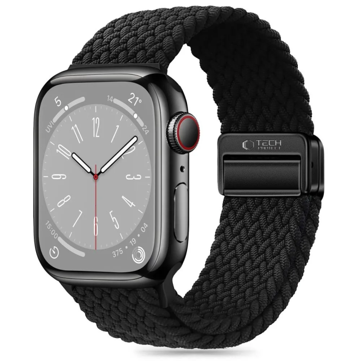 PASEK TECH NYLONMAG APPLE WATCH 42 44 45 49 BLACK