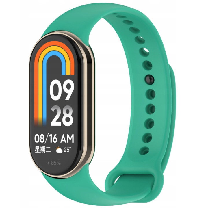 PASEK SILICON XIAOMI BAND 8 9 10 GREEN