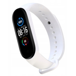 PASEK UNIV XIAOMI MI BAND 5 6 WHITE