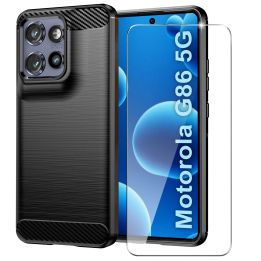 SLINE CARBON MOTO G86 BLACK