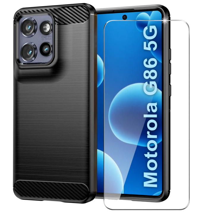 SLINE CARBON MOTO G86 BLACK