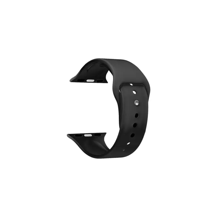 PASEK SILICON APPLE WATCH 38MM 40MM 41MM BLACK