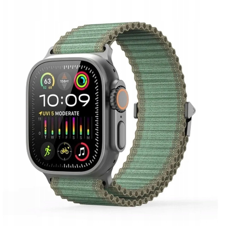 PASEK DUCIS YC APPLE WATCH 42/44/45/49 GREEN