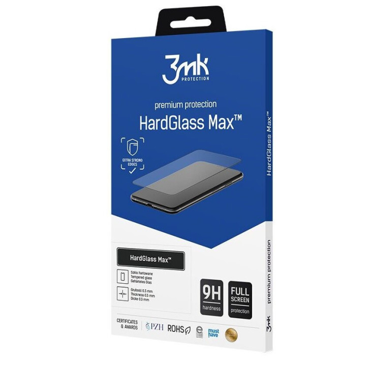 3MK HARD GLASS MAX HUAWEI P20 BLACK