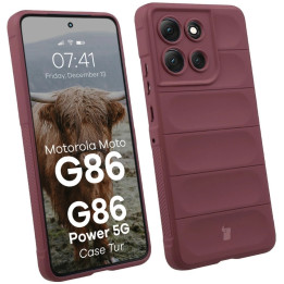 CASE BIZON TUR MOTO G86 G86 POWER PURPLE