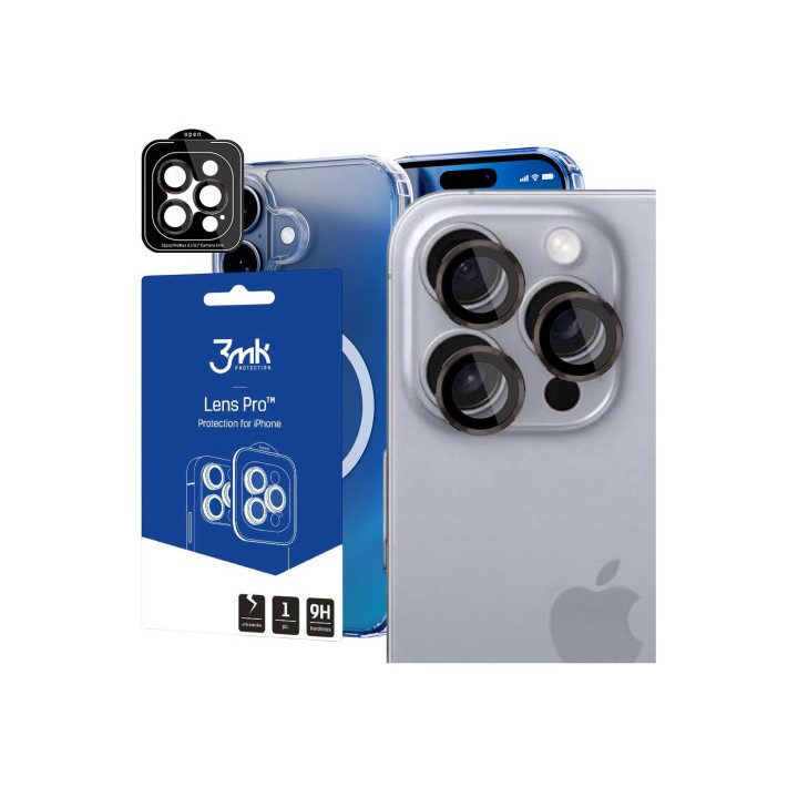3MK LENS PRO APARAT IPHONE 16 PRO 16 PRO MAX GRAY