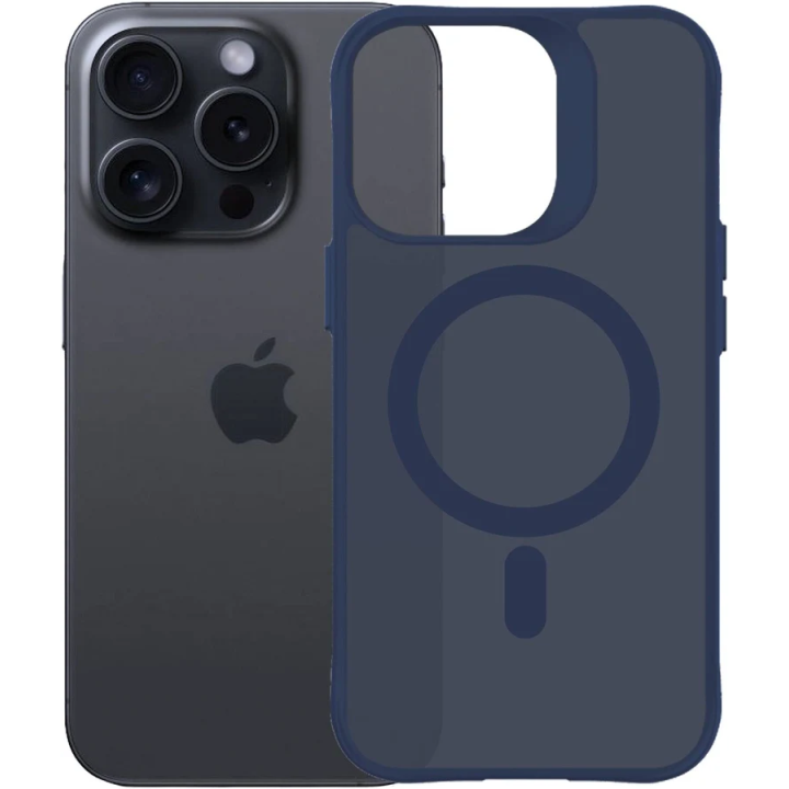 CASE 3MK SMOKE MAGSAFE IPHONE 16 PRO BLUE