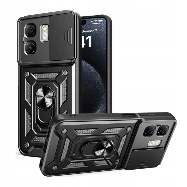 CASE CAMSHIELD INFINIX HOT 50I SMART 9 BLACK