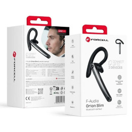 SŁUCHAWKA BLUETOOTH FORCELL BT.6.0+EDR BLACK