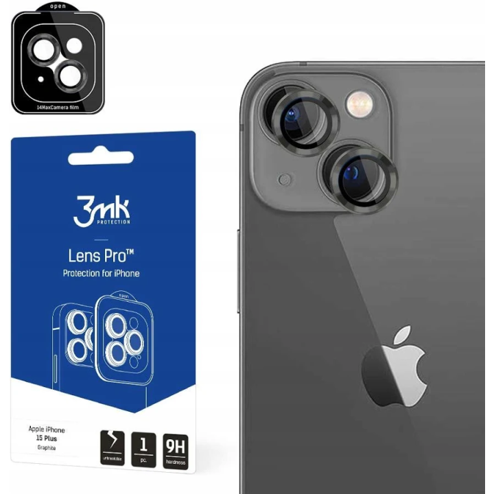 3MK LENS PRO APARAT IPHONE 15 PLUS GRAY